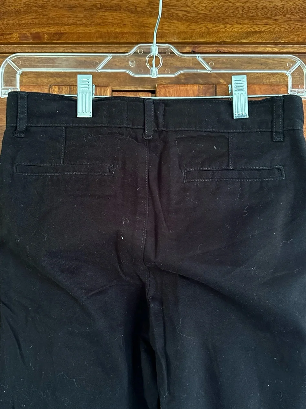 The Children's Place Black Straight-Leg Chinos